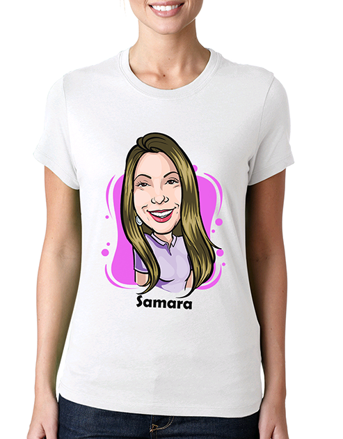 camiseta-caricatura-personalziada