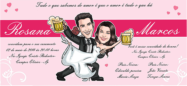 convite-casamento-com-caricatura