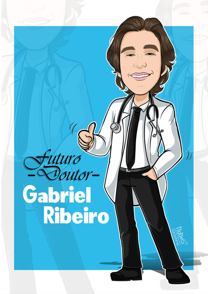 Caricatura futuro Médico 