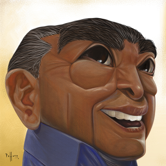 caricatura distorcida Mauricio de souza